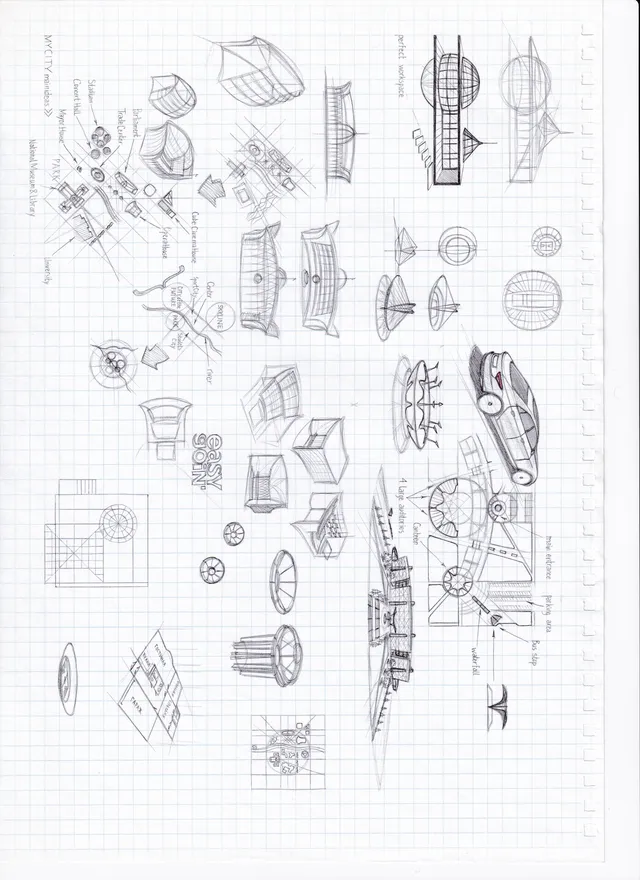 Drawing by Nick Toa.