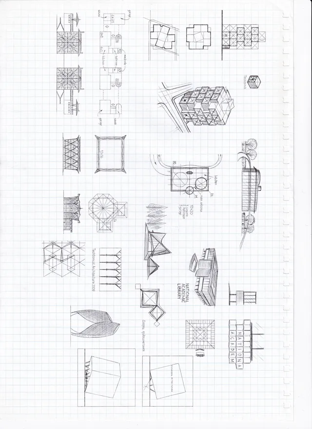 Drawing by Nick Toa.
