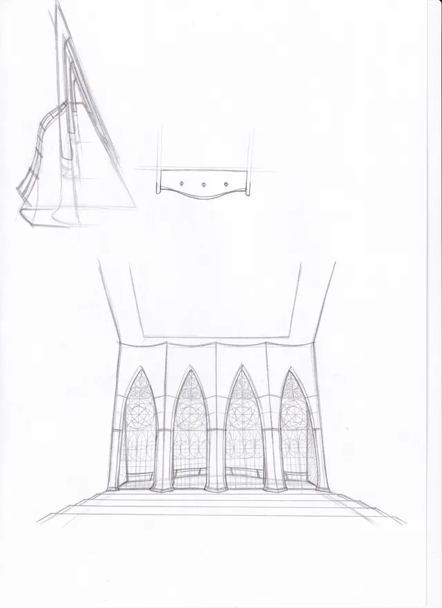 Drawing by Nick Toa.