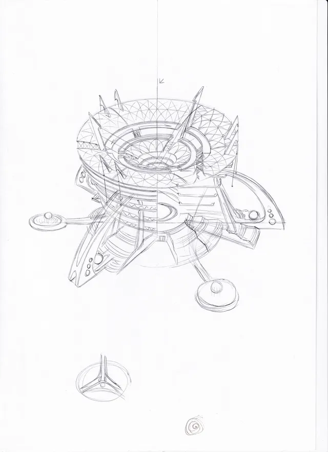 Drawing by Nick Toa.