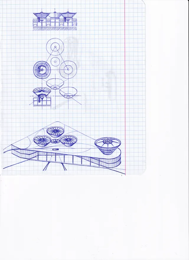 Drawing by Nick Toa.