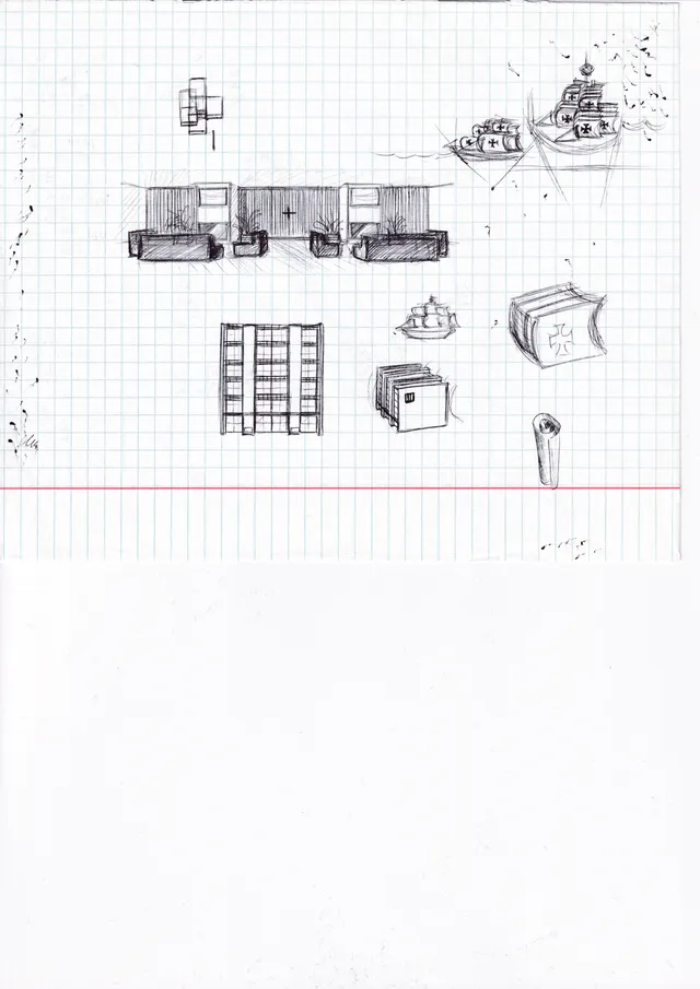 Drawing by Nick Toa.