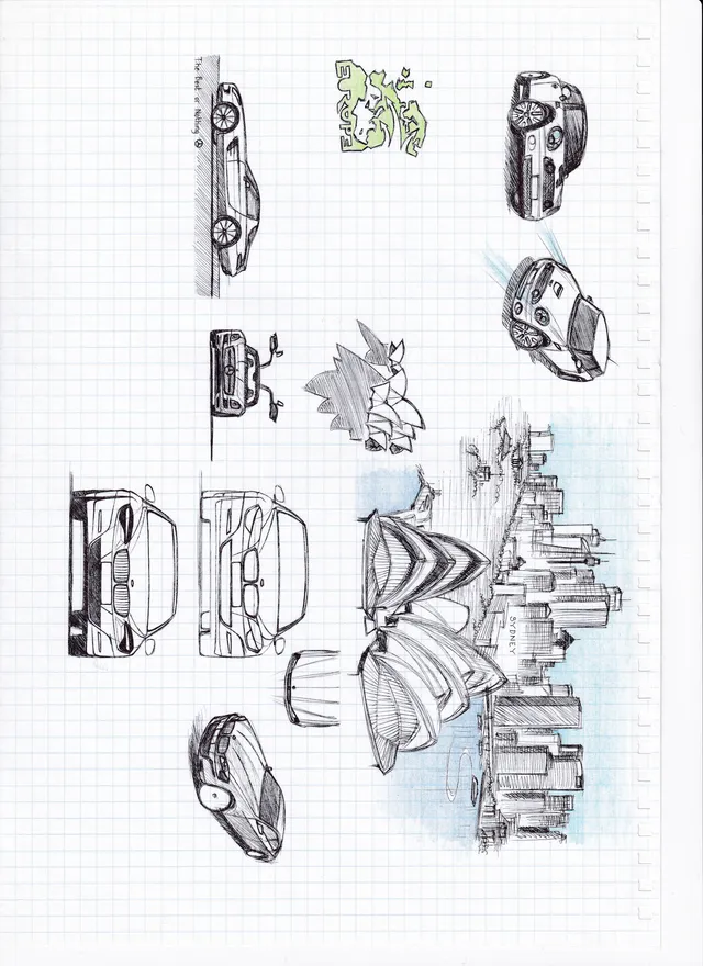 Drawing by Nick Toa.