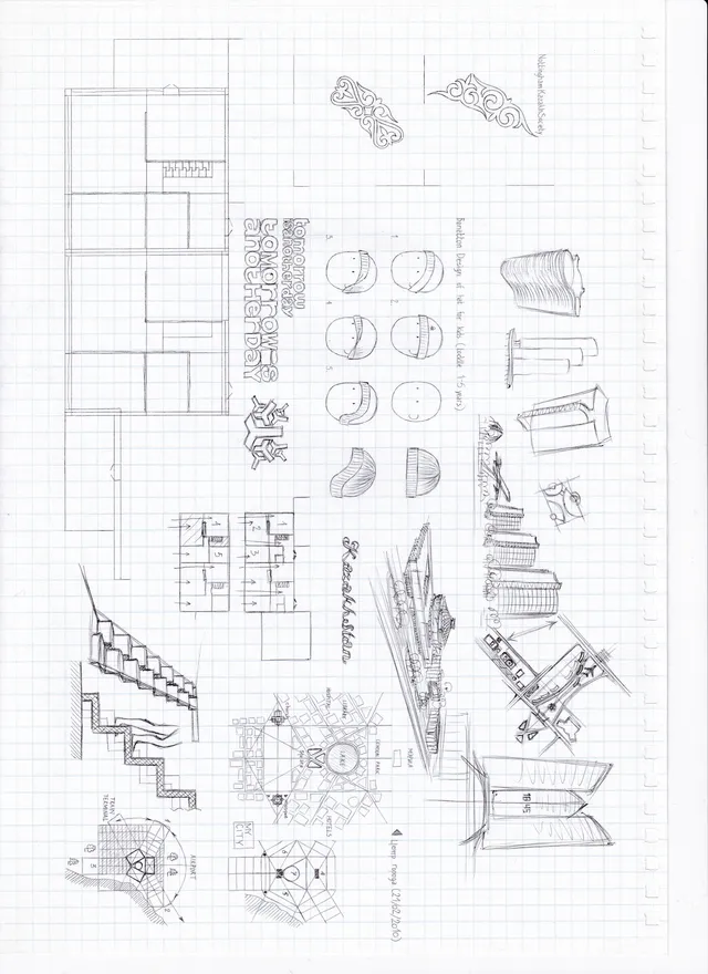 Drawing by Nick Toa.
