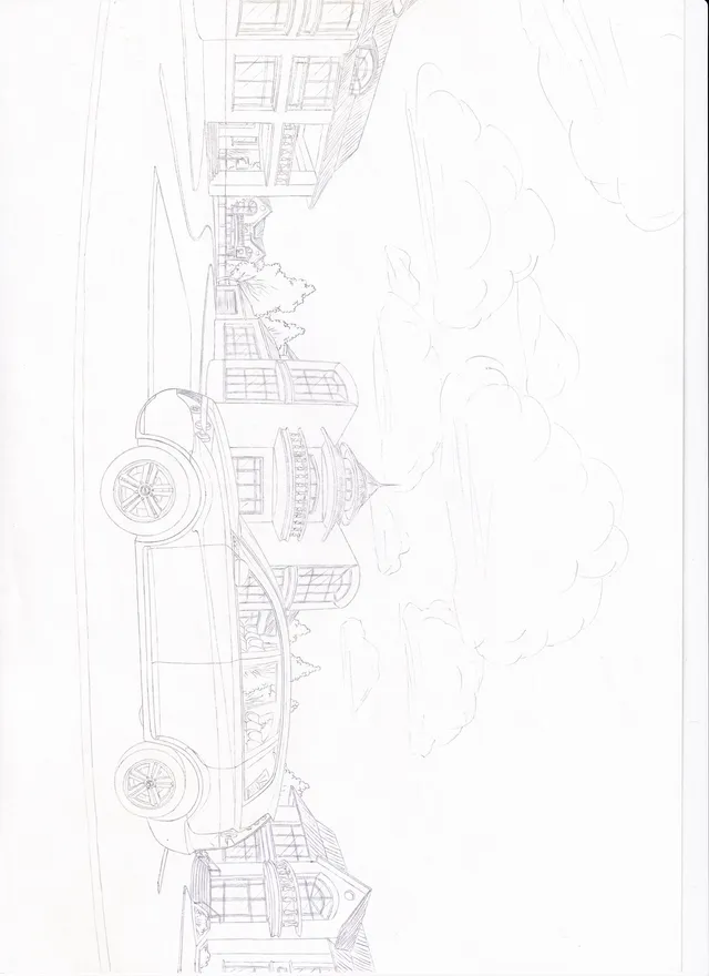 Drawing by Nick Toa.