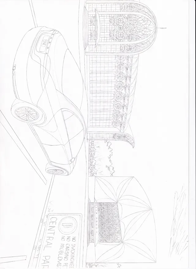 Drawing by Nick Toa.