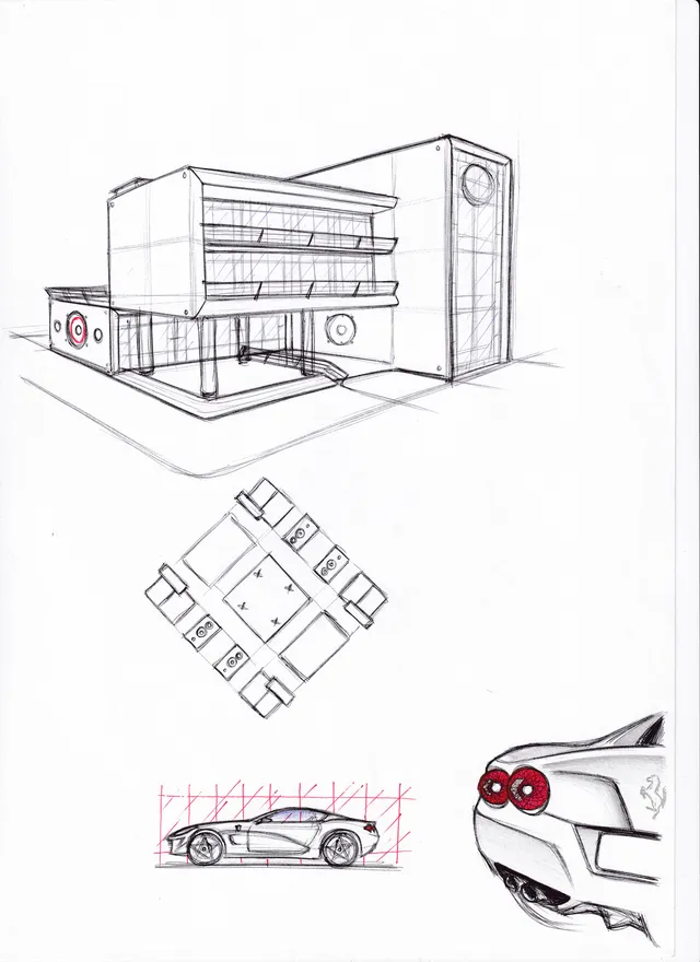Drawing by Nick Toa.